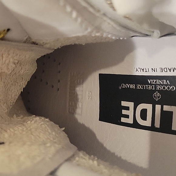 Golden Goose Ggdb Slide Silver Glitter Multicolor - Picture 5 of 11